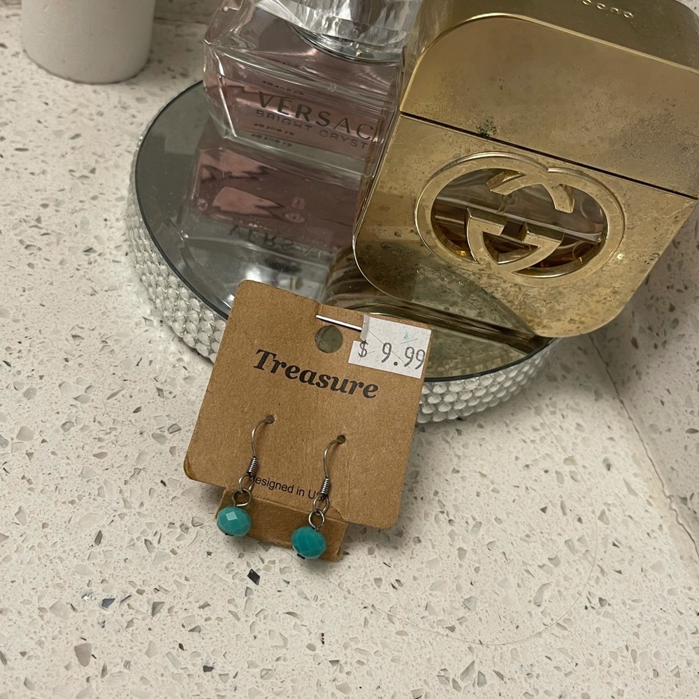 Turquoise dangle earrings